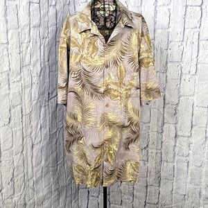 CARIBBEAN‎ Silk Blend Hawaiian Men's Shirt XLT